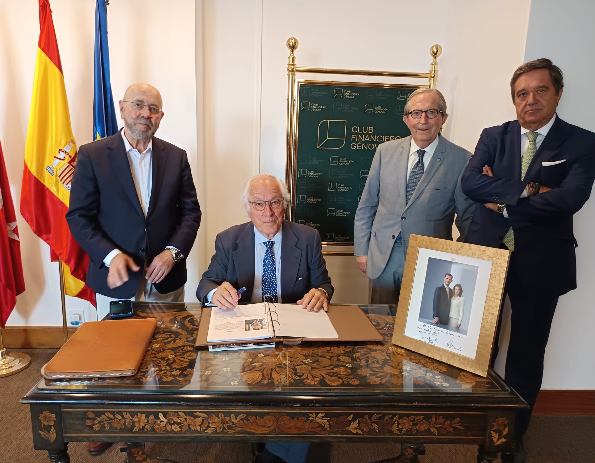 almuerzo ingenieria club financiero genova